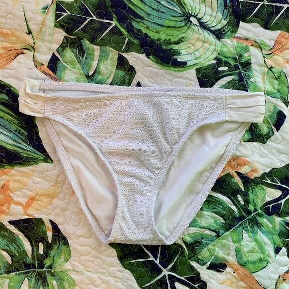 White bathing suit bottoms - Picture 1 of 3